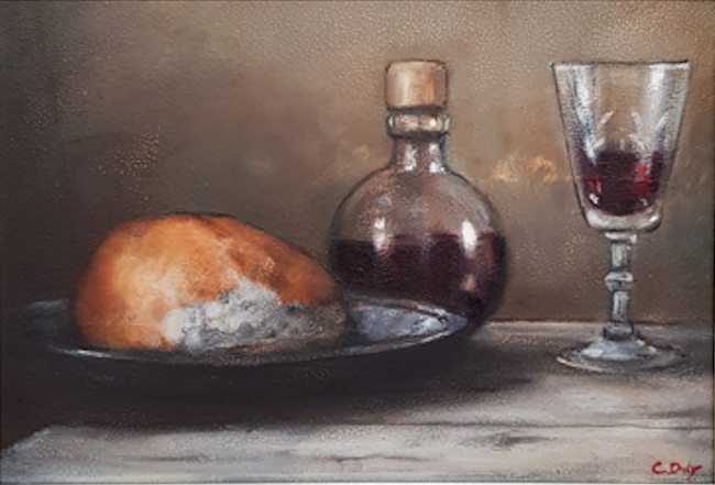 'Port and Bread' by artist Chris Daly